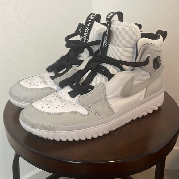 Jordan 1 React High Grey Fog - Picture 1 of 11
